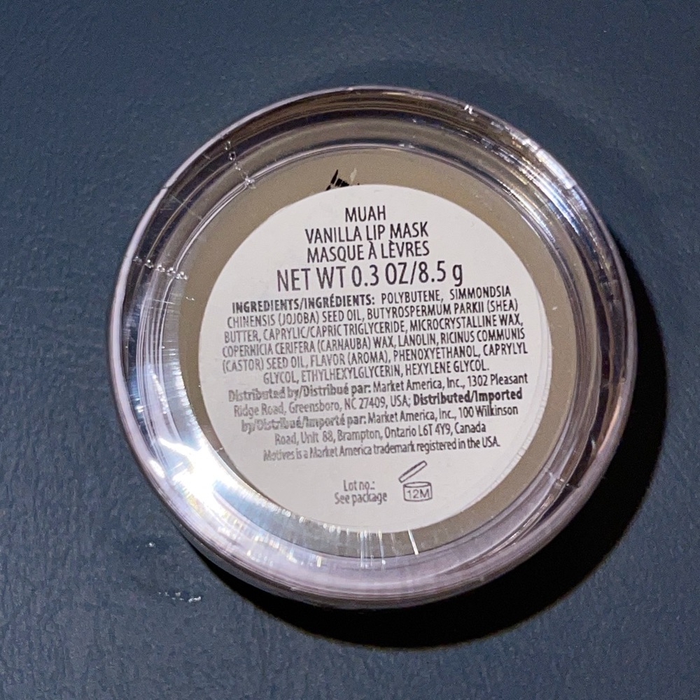 Motives Muah Vanilla lip mask